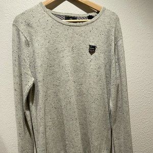 Scotch & Soda Men's Grey Crewneck Sweater Medium